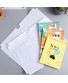 Set 10 tờ decal trong suốt bọc sách vở kích thước 43x30cm